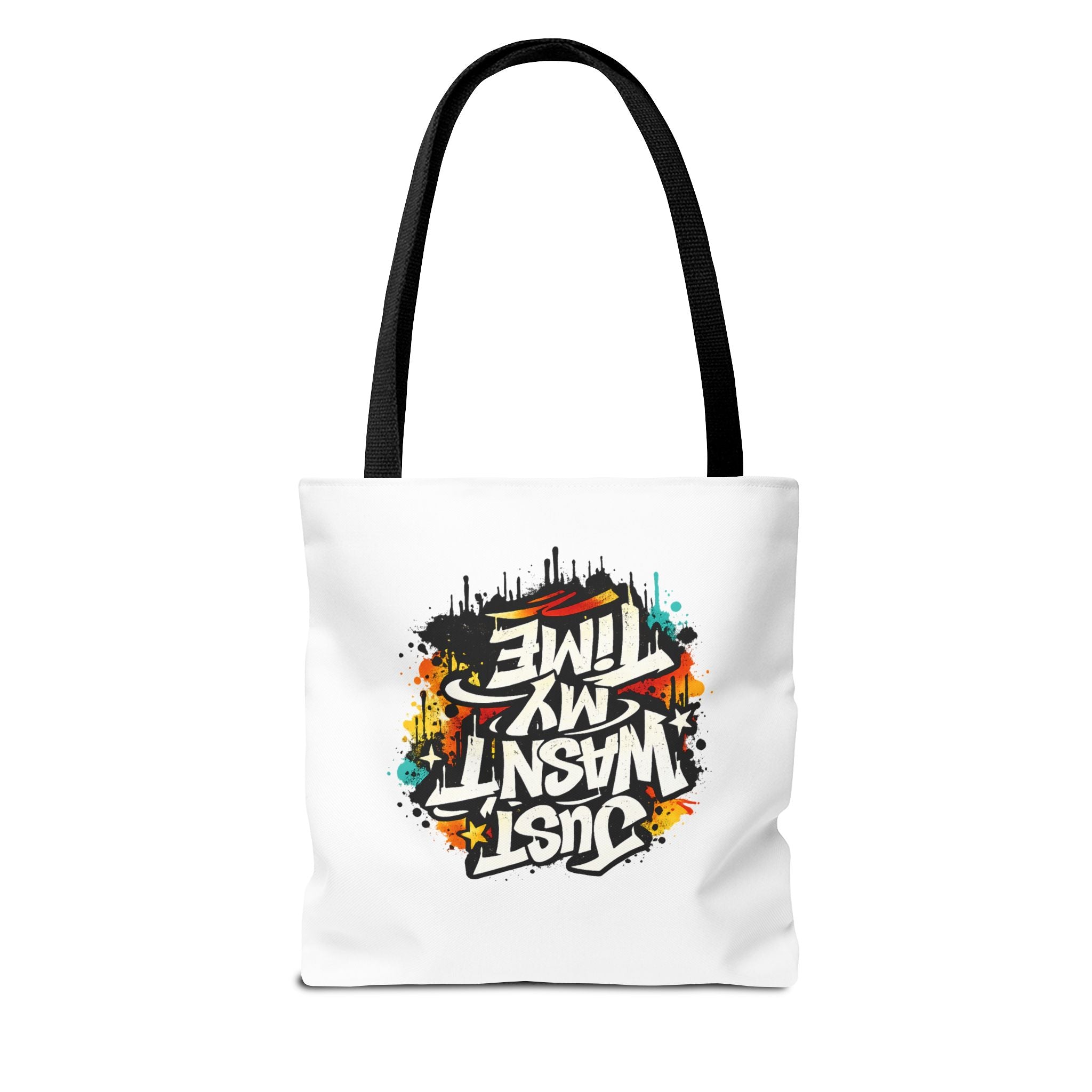 Tote Bag — "Just Wasn’t My Time Until Now" Inspirational Canvas Tote