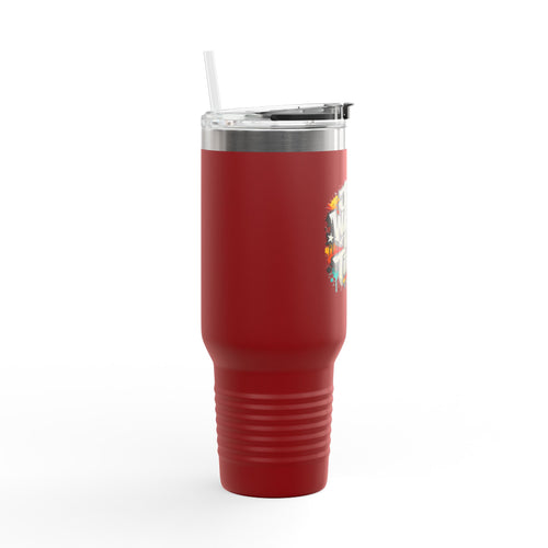 40oz Insulated Travel Mug – “Just Wasn’t My Time” Adventure Drink Tumbler