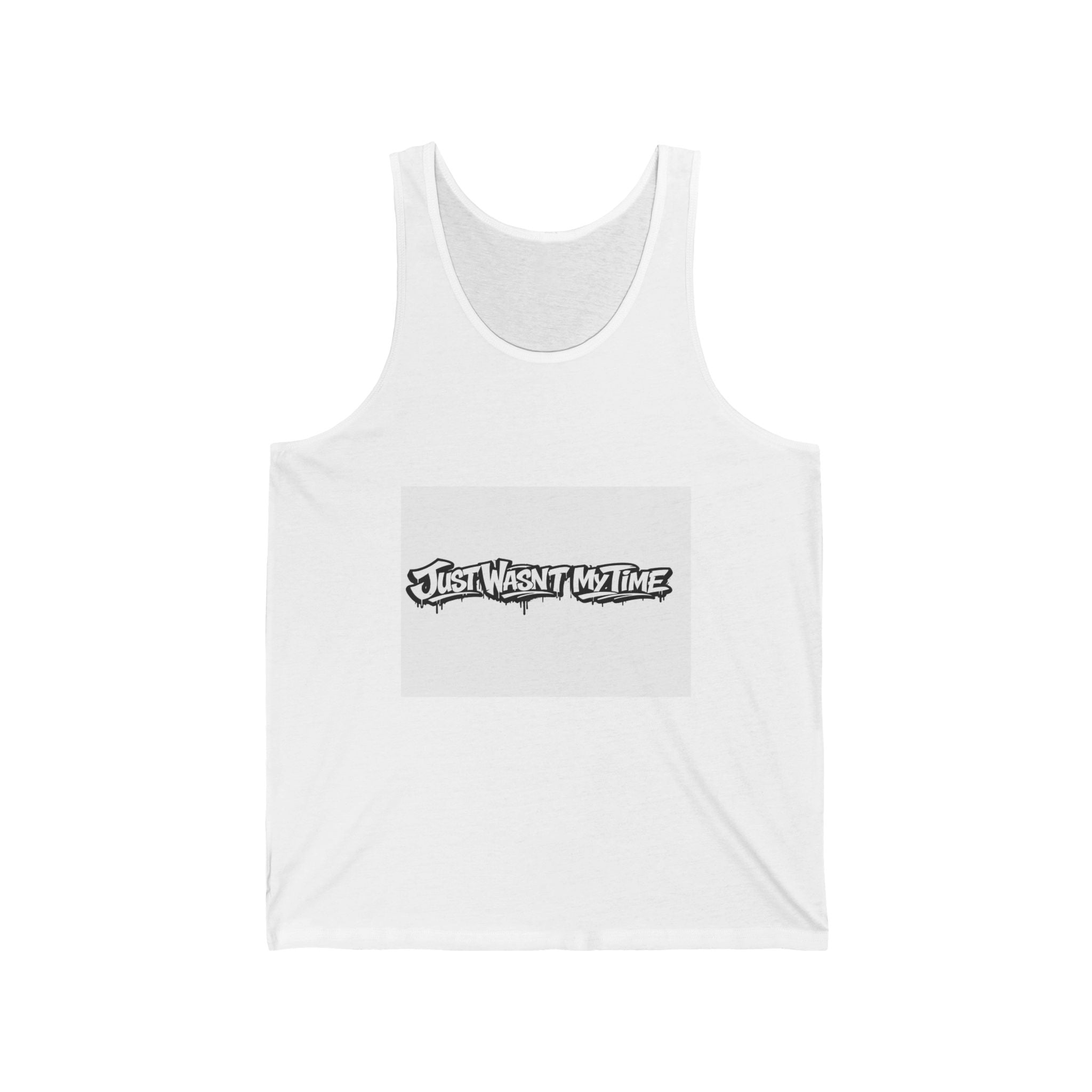 Tank Top — "Just Wasn’t My Time" Graffiti Graphic