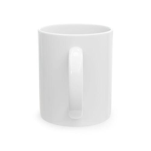 Ceramic Mug — “Just Wasn’t My Time” Motivational Black Badge Coffee Mug (11oz, 15oz)