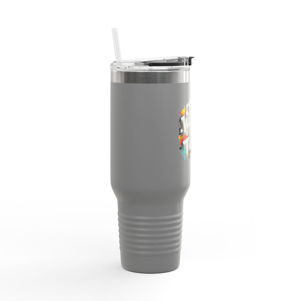 40oz Insulated Travel Mug – “Just Wasn’t My Time” Adventure Drink Tumbler
