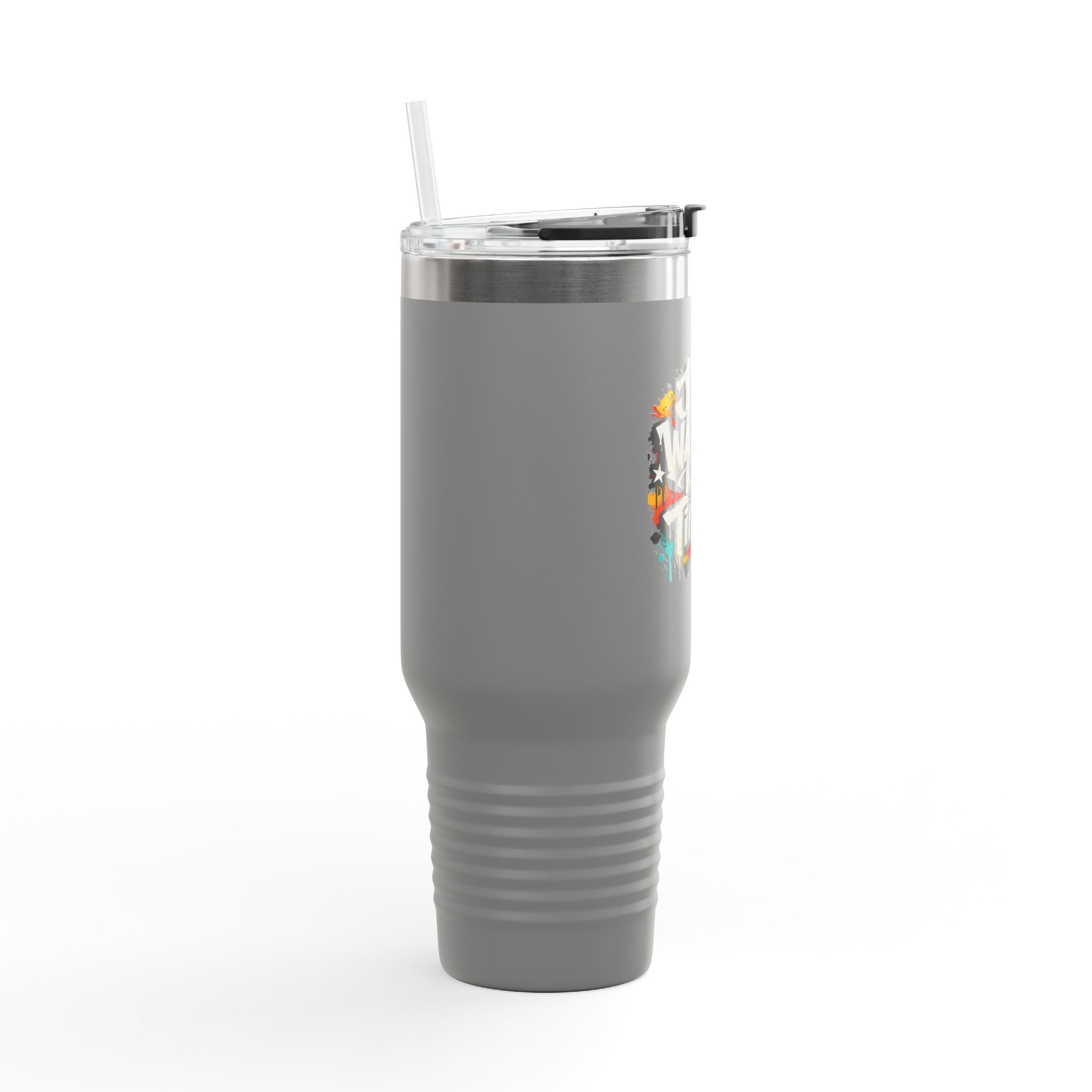 40oz Insulated Travel Mug – “Just Wasn’t My Time” Adventure Drink Tumbler