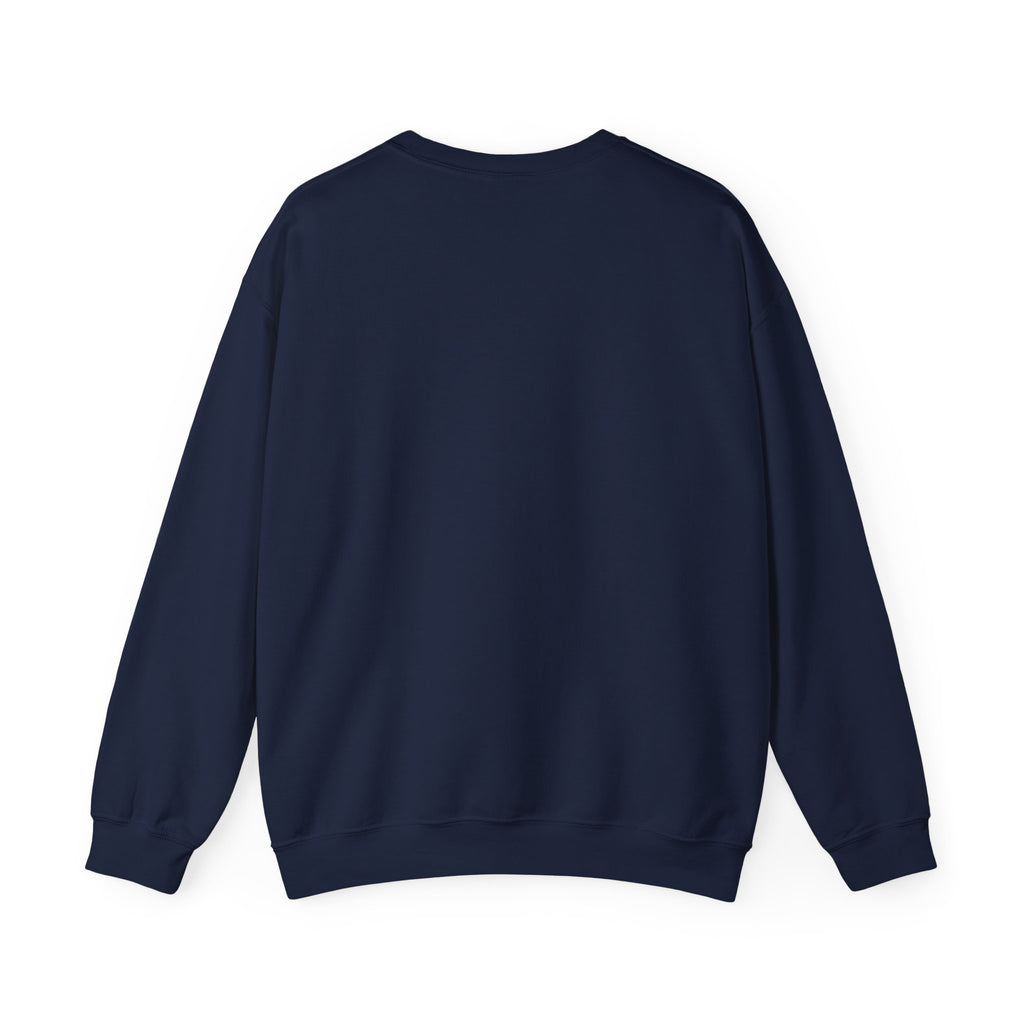 Crewneck Sweatshirt — "Just Wasn’t My Time" Inspirational Badge