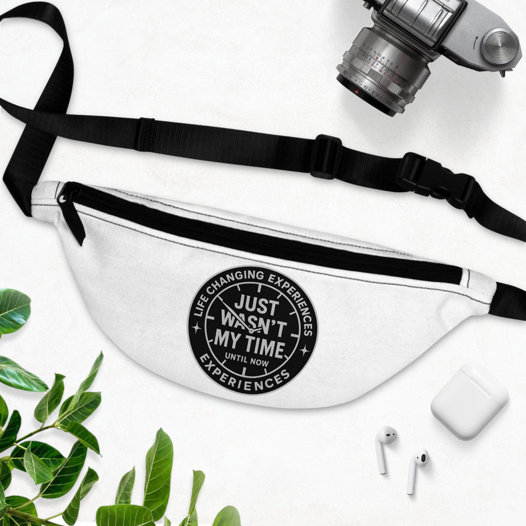 Fanny Pack — 'Just Wasn't My Time' Inspirational Travel Waist Bag