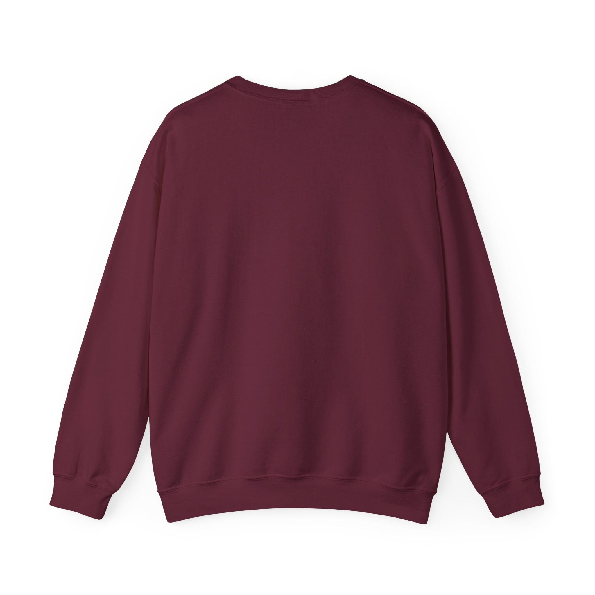 Crewneck Sweatshirt — "Just Wasn’t My Time" Inspirational Badge