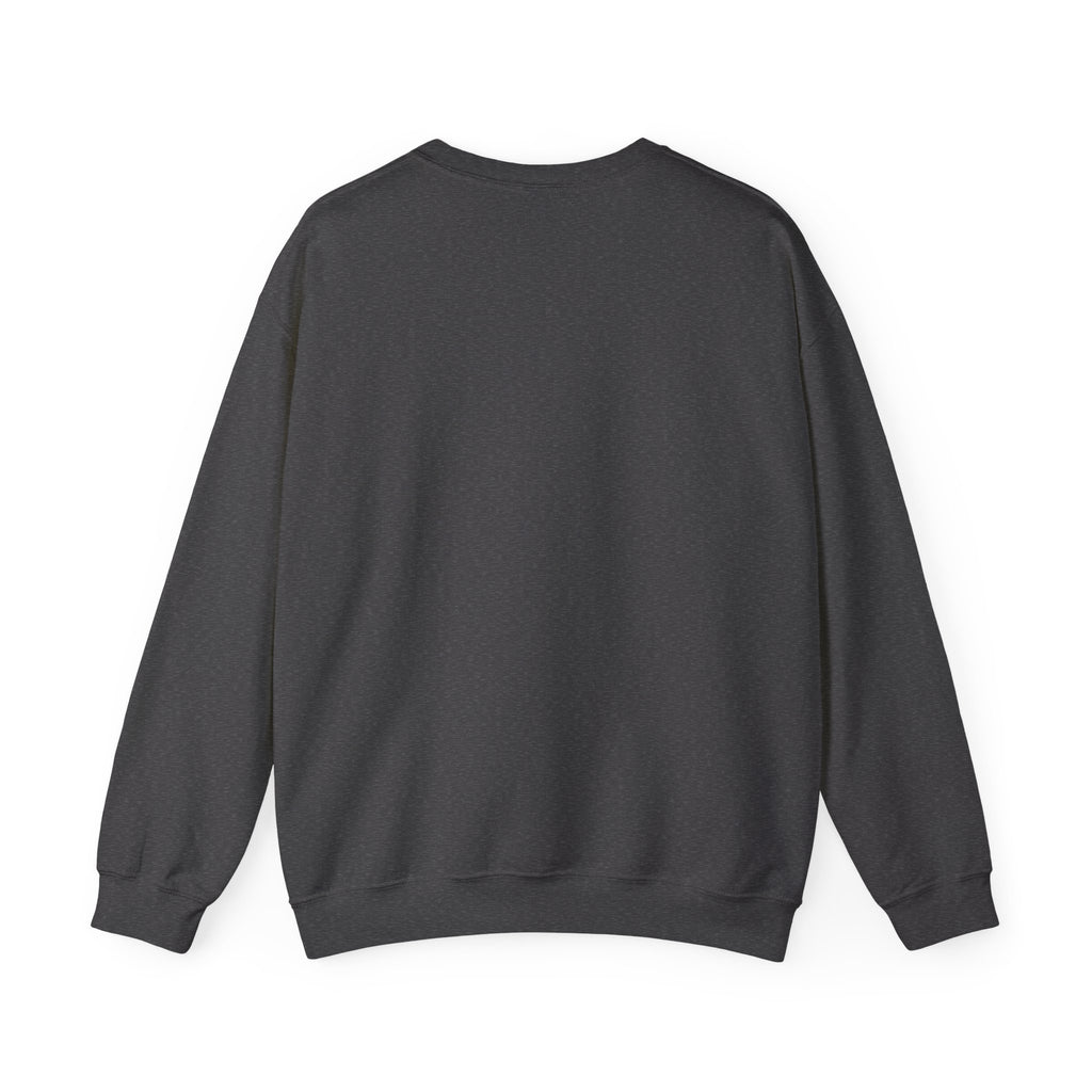 Crewneck Sweatshirt — "Just Wasn’t My Time" Inspirational Badge
