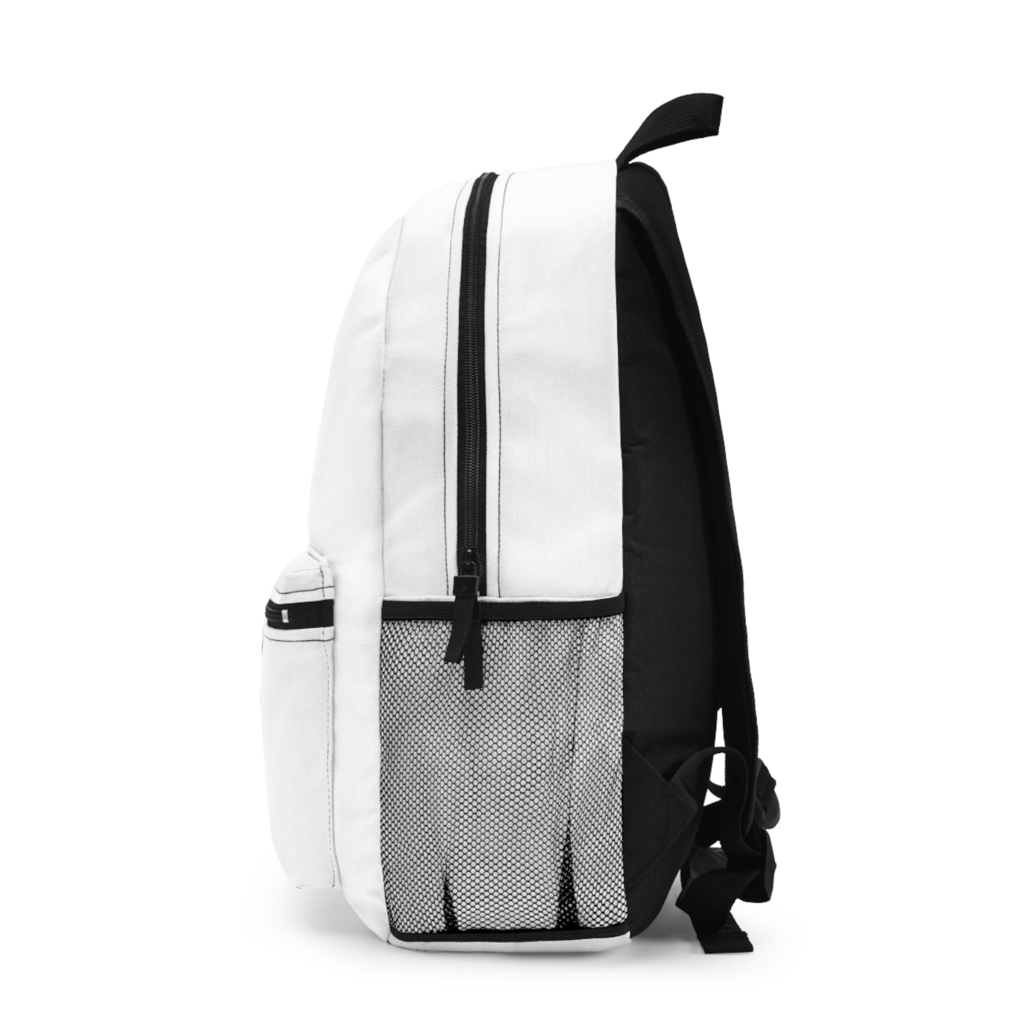 Backpack — "Just Wasn't My Time Until Now" Inspirational Zip Front Bag