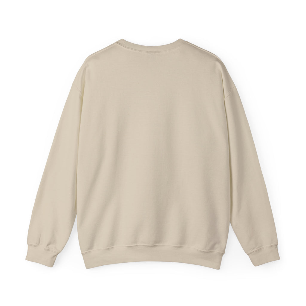 Crewneck Sweatshirt — "Just Wasn’t My Time" Inspirational Badge