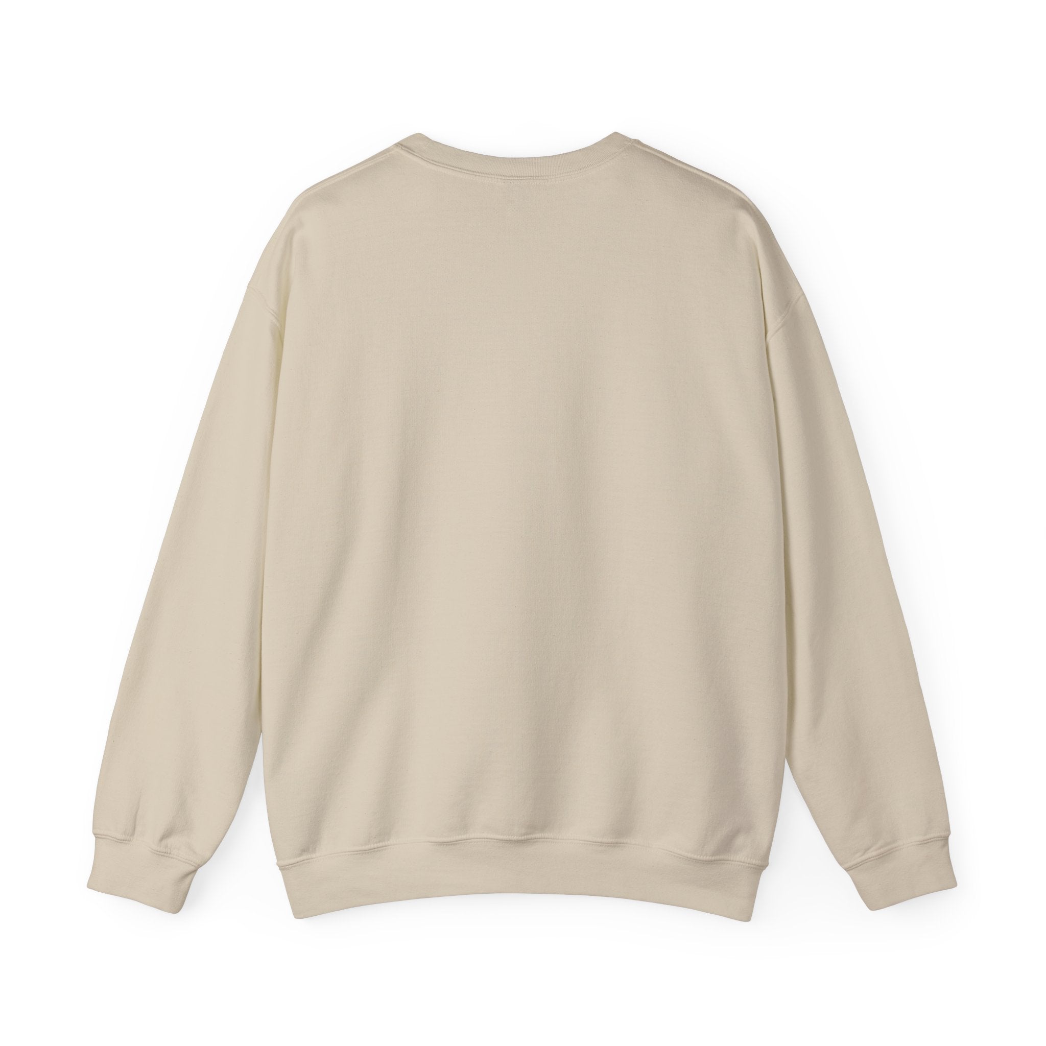 Crewneck Sweatshirt — "Just Wasn’t My Time" Inspirational Badge