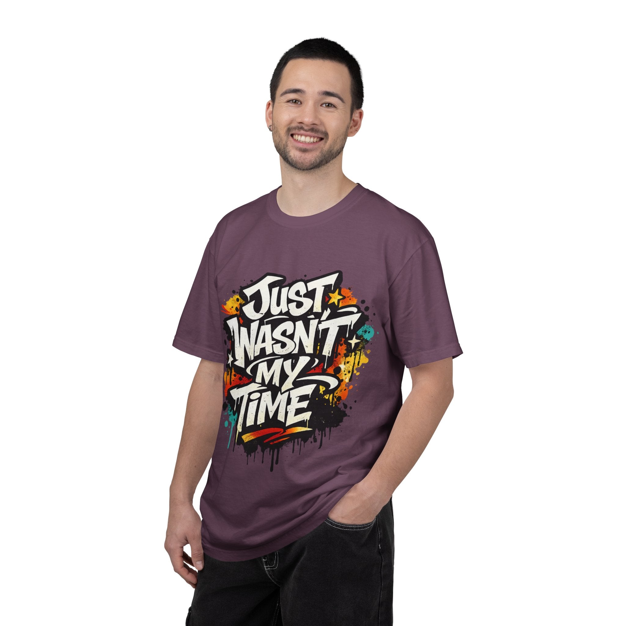 Copy of T-Shirt — "Just Wasn't My Time Until Now" Motivational Graphic Tee