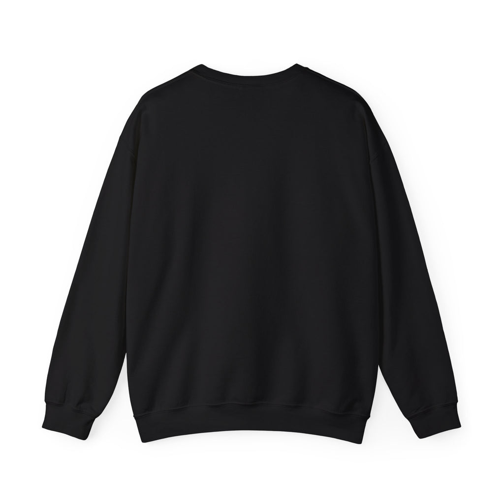 Crewneck Sweatshirt — "Just Wasn’t My Time" Inspirational Badge