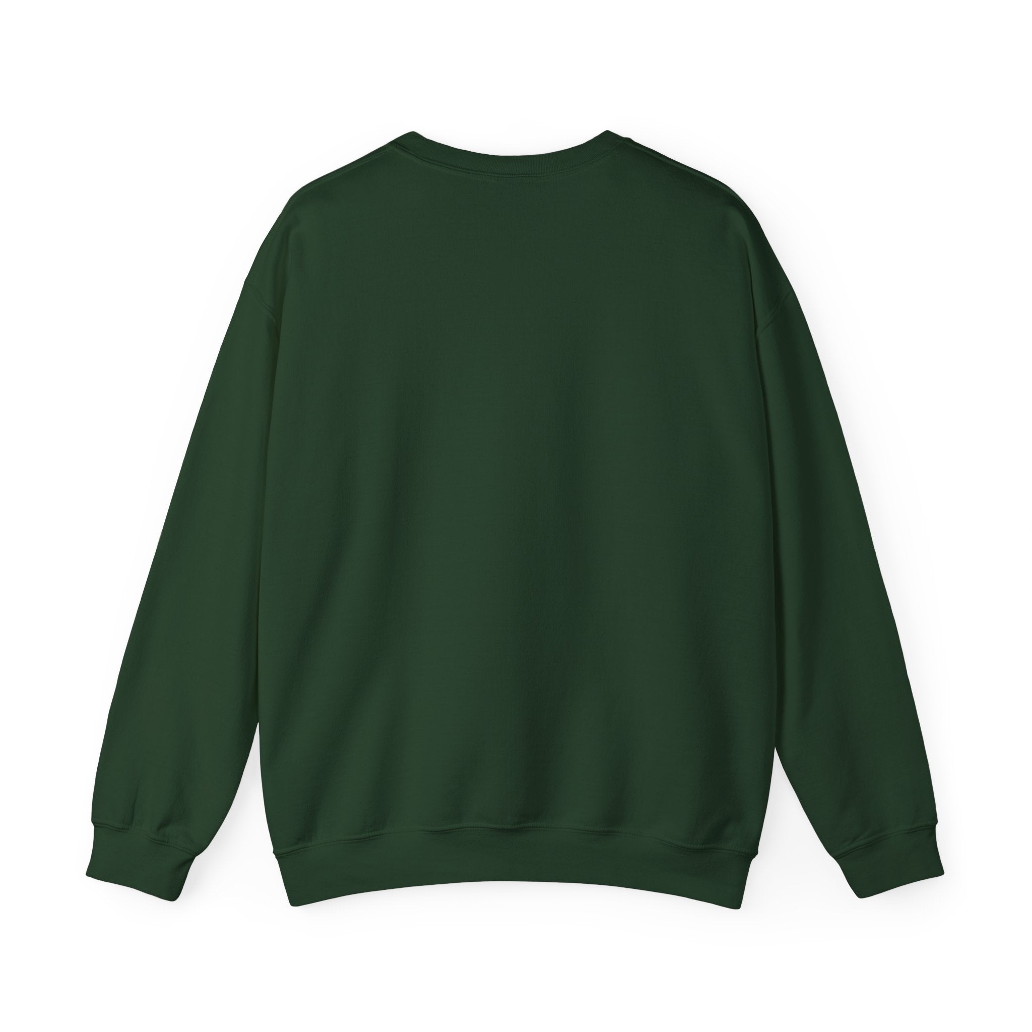 Crewneck Sweatshirt — "Just Wasn’t My Time" Inspirational Badge
