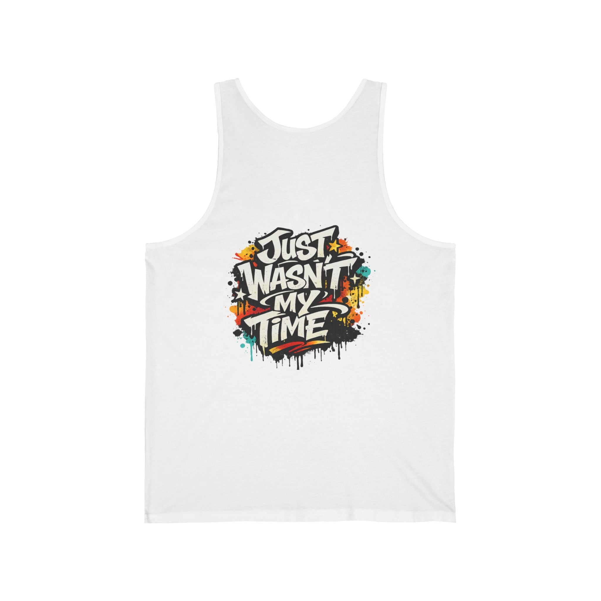 Tank Top — "Just Wasn’t My Time" Graffiti Graphic