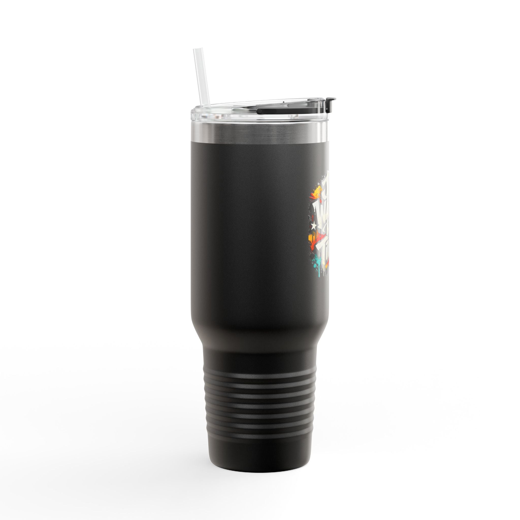 40oz Insulated Travel Mug – “Just Wasn’t My Time” Adventure Drink Tumbler