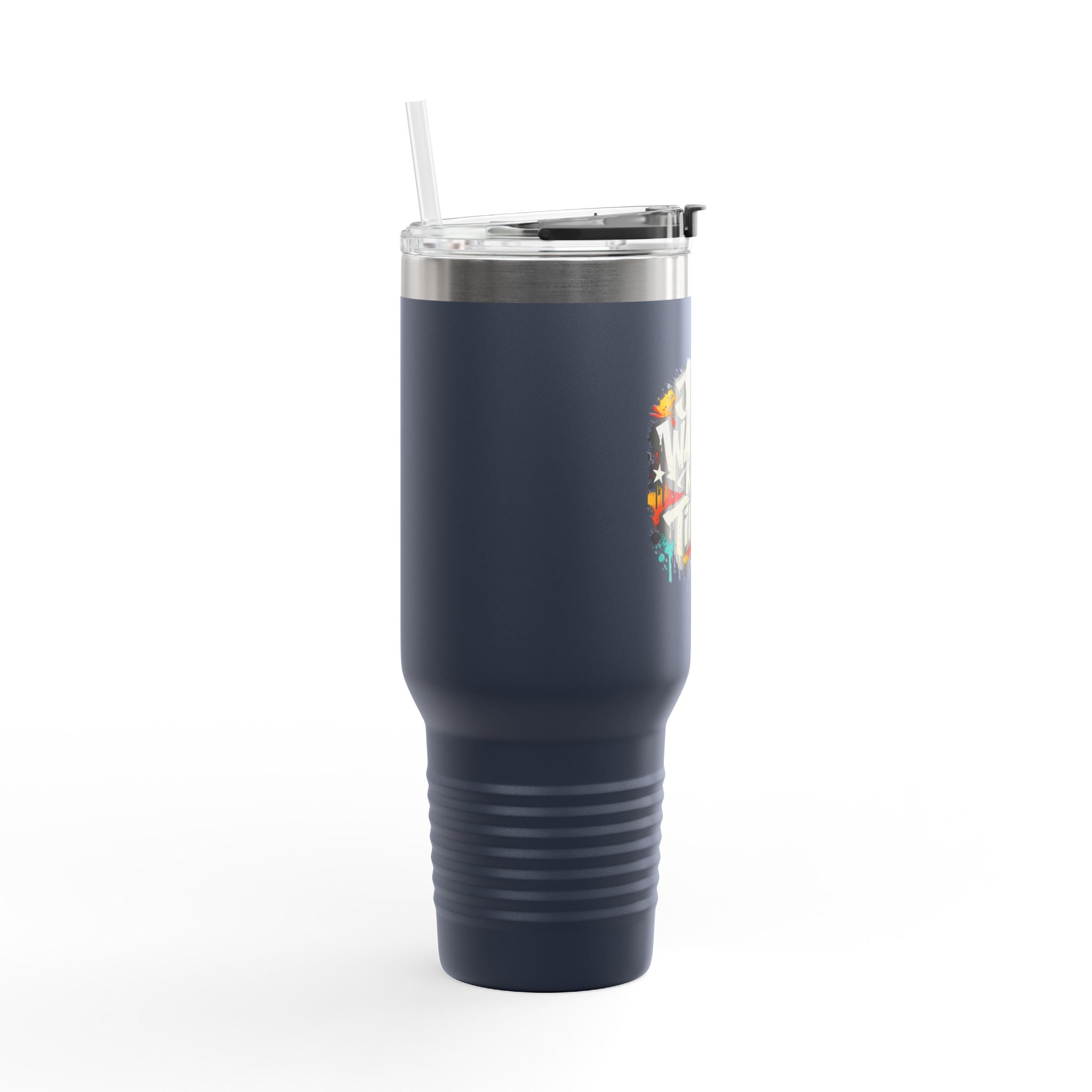 40oz Insulated Travel Mug – “Just Wasn’t My Time” Adventure Drink Tumbler