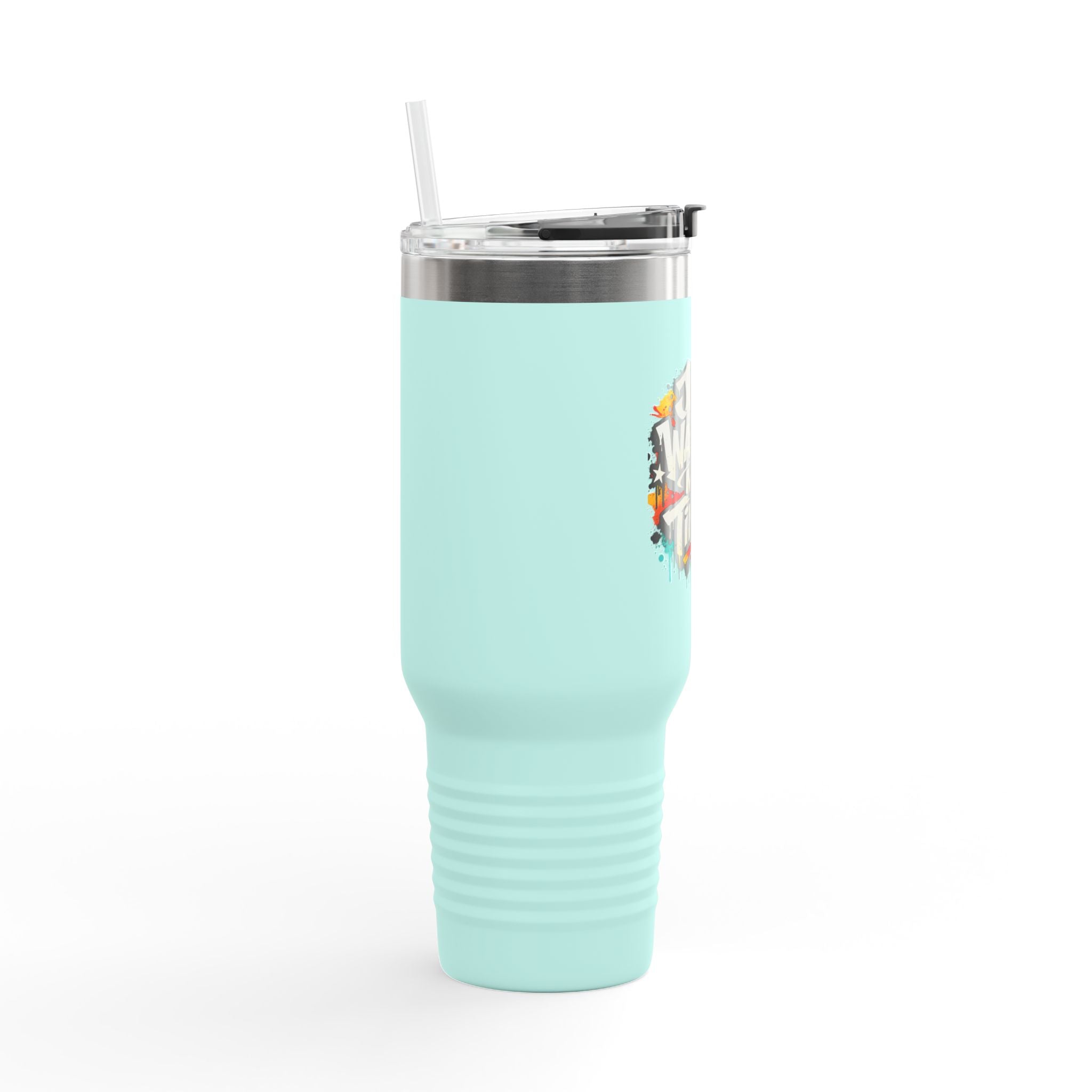 40oz Insulated Travel Mug – “Just Wasn’t My Time” Adventure Drink Tumbler