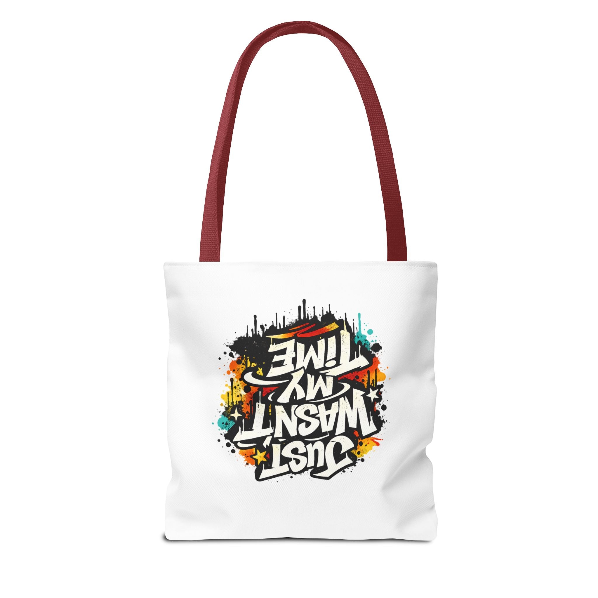 Tote Bag — "Just Wasn’t My Time Until Now" Inspirational Canvas Tote