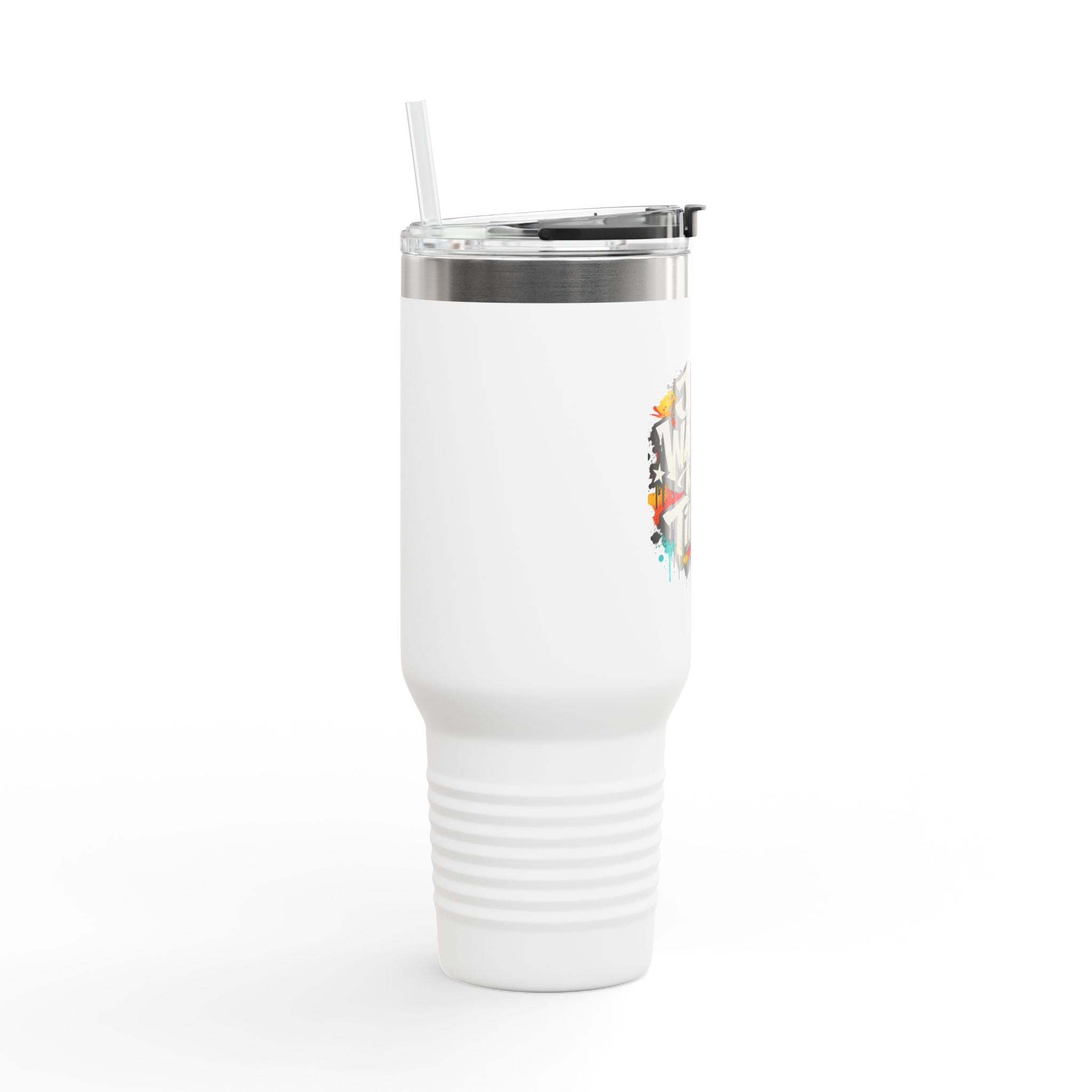 40oz Insulated Travel Mug – “Just Wasn’t My Time” Adventure Drink Tumbler